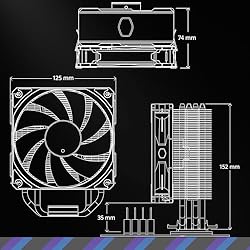 Cooler Master Hyper 212 Pro aRGB CPU Air