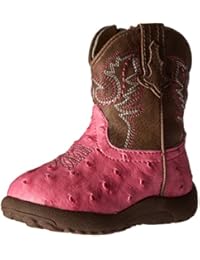 Roper baby girls Annabelle Western Boot, Pink, 1 Infant US
