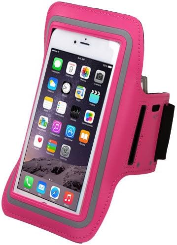 Avarious Athletes Choice Workout Armband Case for LG G Vista 2 / Stylo / Flex 2 / Vista / Pro 2 / Flex / Google Nexus 5X / X5 / U (Pink)