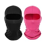 Black Pink Balaclava Ski Mask Head Mask Full Face