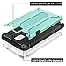 WOLLONY Galaxy Note 3 Case, Rugged Hybrid Dual Layer Hard Shell Armor Protective Back Case Shockproof Cover for Galaxy Note 3 Case - Slim Fit - Heavy Duty - Impact Resistant Bumper(Mint)