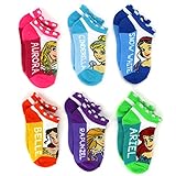 Disney Princess Girls Teen Womens 6 pack Socks (Toddler/Little Kid/Big Kid/Adult)
