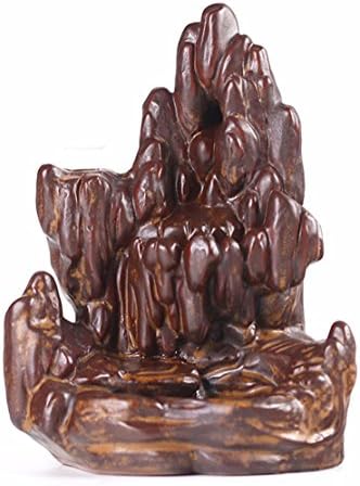 Backflow incense burner incense holder ceramic incense cone burner "Mountain and Flowing Water"