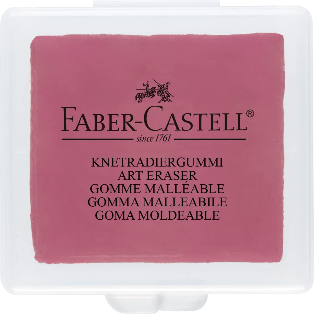 Faber-Castell 127321 eraser - erasers - random color - Pack of 3