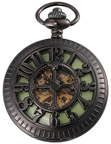 steampunk wooden watch