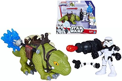 Sandtrooper &amp; Dewback Star Wars Galactic Heroes Figures