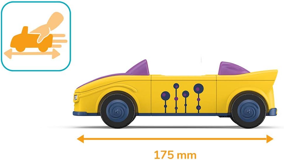 Toddys by siku 0104, Zoe Zoomy, 3-piece vehicle, Interconnectable, Includes movable toy figure, High-quality friction motor - Image 3
