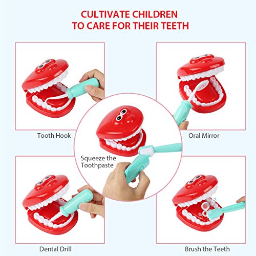 4 KIDCHEER+Pretend+Dentist+Educational+Storage