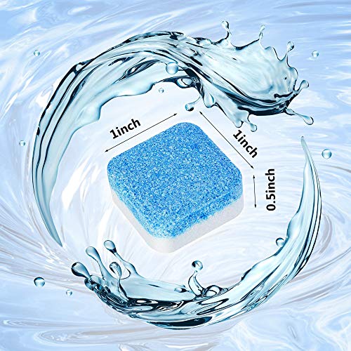 30 Pieces Washing Machine Cleaner, Cleaning deep Remover, Solid Washing Machine Cleaner with Triple decontamination Function, Comprehensive Decontamination for Bathroom Kitchen