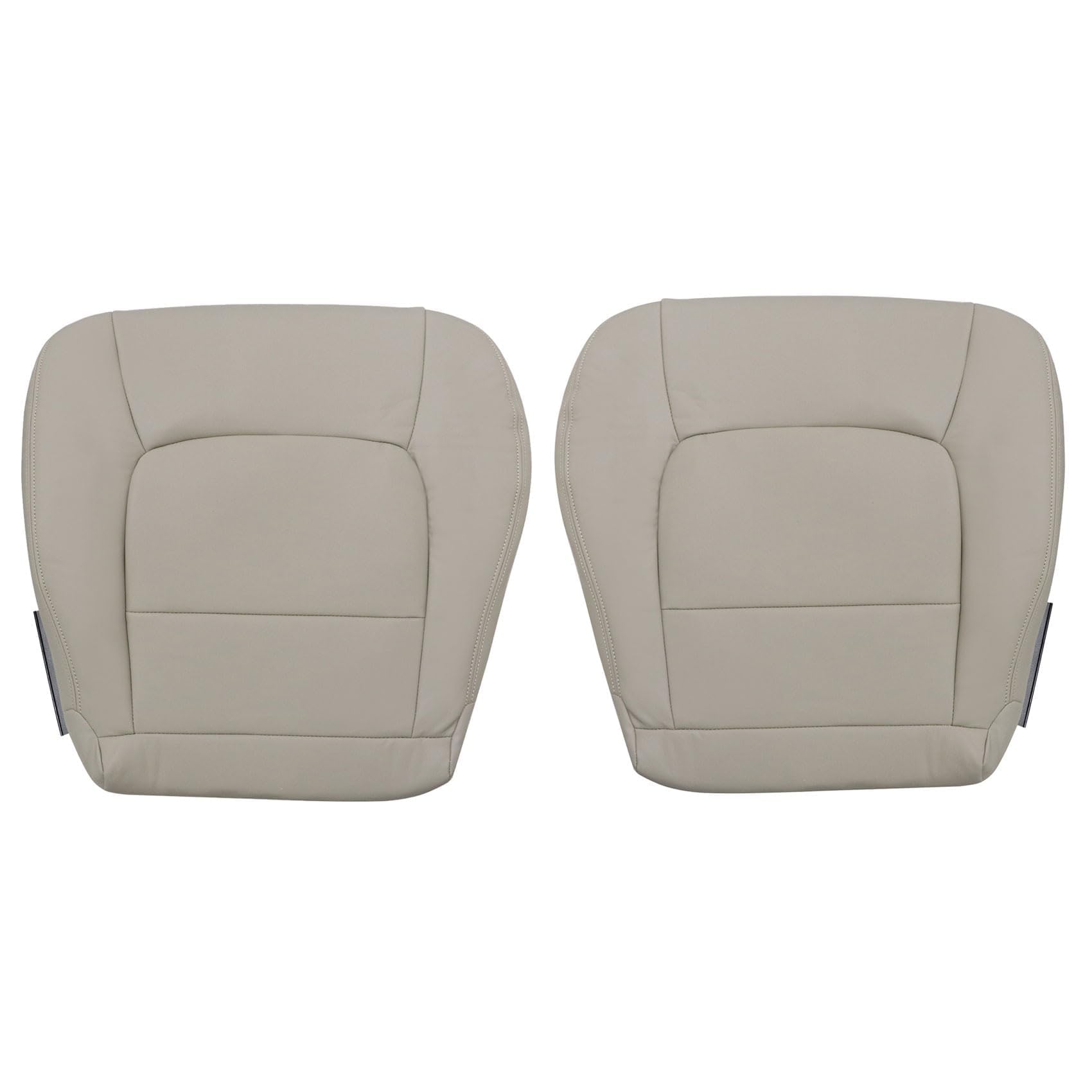 Photo 1 of Priprilod Tan Microfiber Leather Driver and Passenger Side Bottom Replacement Seat Cover Compatible with Lexus LX470 1998 1999 2000 2001 2002 2003 2004 2005 2006 2007