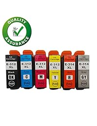 312XL 314XL Cartuchos de tinta remanufacturados para Expression Photo HD XP-15000 impresora de formato amplio