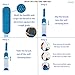Furover - Pet Hair Remover Lint Brush - Cat and Dog Hair Remover Brush with Self Cleaning Base to Clean Fur from Couch, Furniture, Bed, Upholstery, Carpet, Cloth, etc (Pet Grooming Glove) by Dashinfy