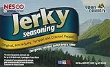 Nesco BJV-25 Jerky Seasoning Original, Hot-N-Spicy, Teriyaki, and Cracked Pepper, 12 Count (Grocery)