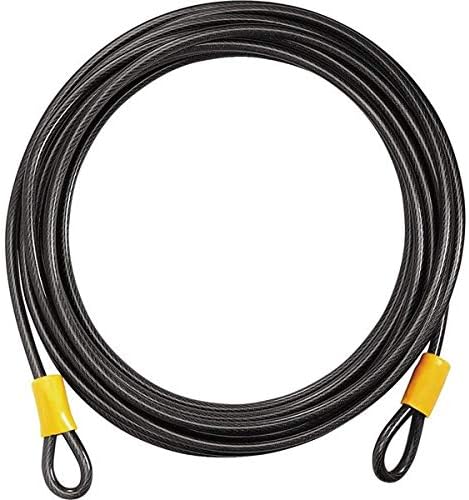 OnGuard Akita Cable Bike Lock, High Security & Reliable, Bicycle Lock With Rubber Coated Crossbar - Image 3
