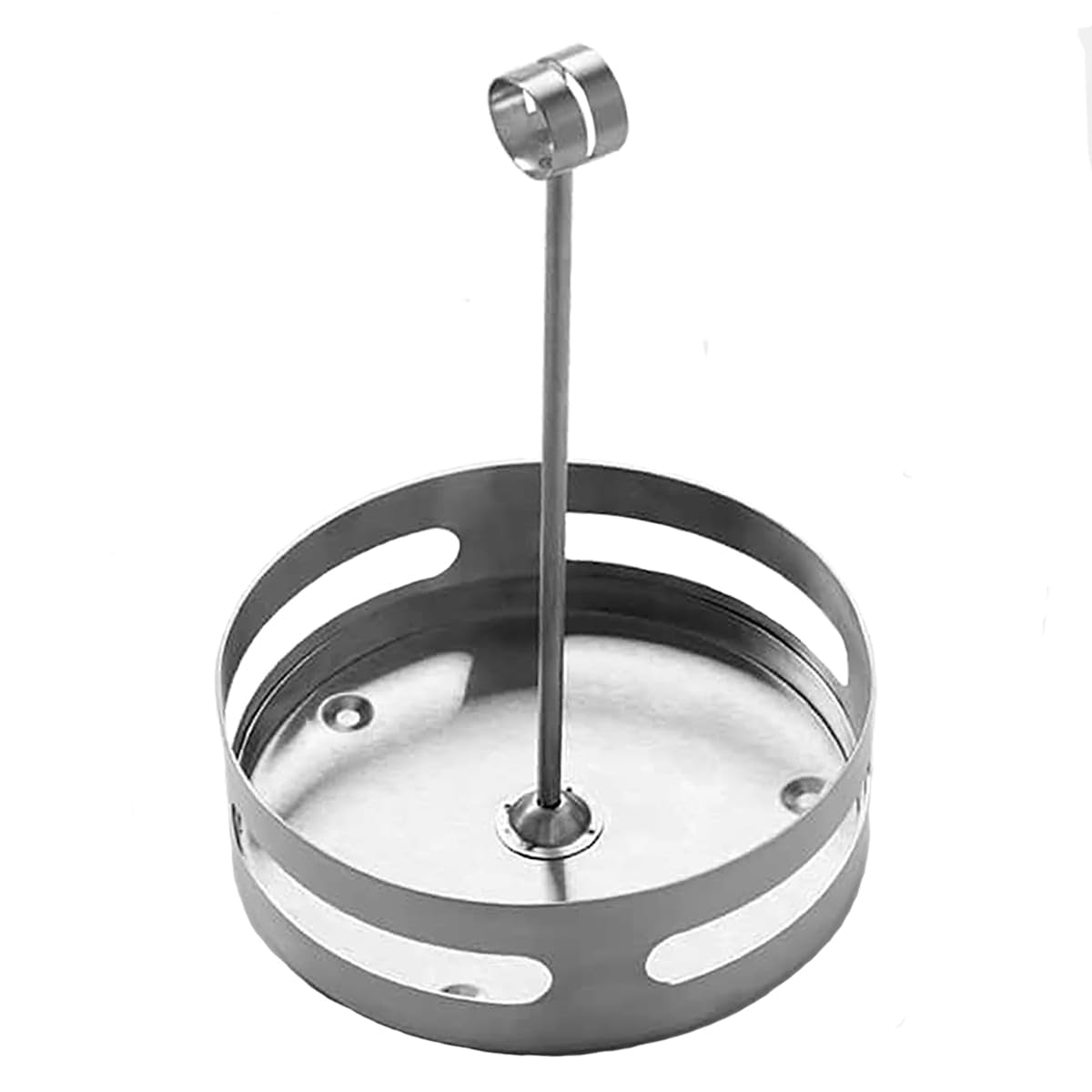 American Metalcraft SCH6 Condiment Rack, Stainless Steel, 6-1/4" Diameter, 4-1/8" Width, 3-1/2" Height