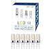 Warmoon G9 LED Bulb, 7W(60W Halogen Equivalent), Warm White(3200K), 4014 SMD 46 LEDs 360 Degree Beam Angle LED Light Bulbs,6 Pack