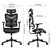 Argomax Black High Back Desk Computer Task Home Executive Ergonomic Leather Mesh Office Chair