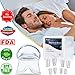 Anti Snoring Devices Tongue, 5 Set Snore Stopper Nose Vents Nasal Dilators Stop Snoring Solution Snoring Mouthpiece Sleep Aid Device Snore Reduction Silicone Snoring Tongue Retainer for Men Women