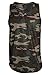 Pitbull Gym DRI-FIT Hemed Workout Cut Tank Top (LARGE, Camo)