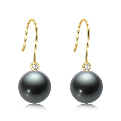 Buy 18K Gold Tahitian Black Pearl 