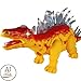 Walking Dinosaur Toys for Boys - Battery Operated Dinosaur Kids Toy | Roaring, Walking, Tail Wagging, and Glowing | Perfect Toy Gift for Kids (Colors May Vary, Age 3+) (Stegosaurus)