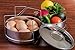 STEAMER INSERT FOR 3 + QUART INSTANT POT or PRESSURE COOKER ACCESSORIES (STEAMER) / INSERT PANs/RACK with 2 insert pans and a GRIPPER
