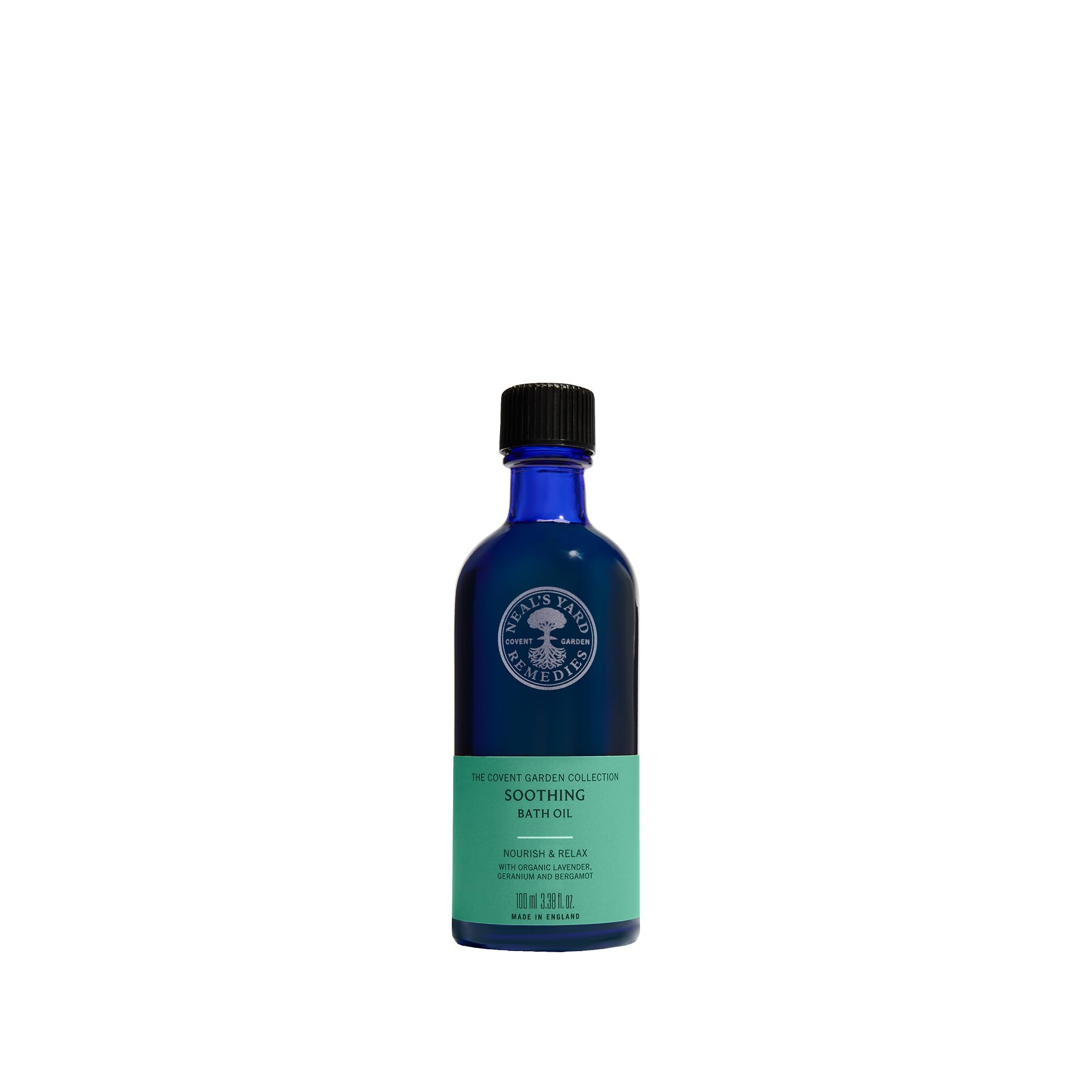 Neal's Yard Remedies Soothing Bath Oil, Relax Body & Mind, Soothing Therapeutic Oils, Vegan & Cruelty-Free, 100ml