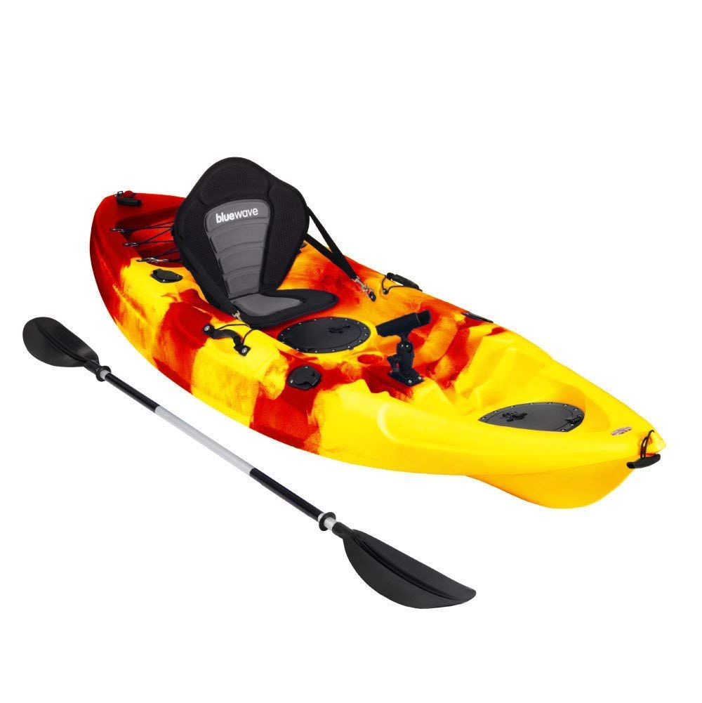 Buy Bluewave Crest Solo Fishing Kayak Single Sit On Top Kayak With 5