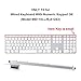 HRH for iMac G6 MB110LL/B MB110LL/A A1243 Keyboard with Numeric Keypad NumberPad Print:Final Cut Pro X Functional Shortcuts Hot Keys Design Silicone Keyboard Skin Cover [US/EU Layout]