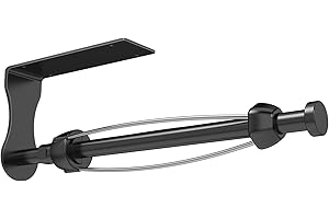 SetSail Paper Towel Holder, Single Hand Operable Paper Towel Holder Under Cabinet with Adjustable Damper Easy Tear Paper Towe