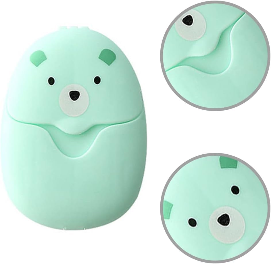 3Box Disposable Soap Paper, Travel Soap Paper Sheets Mini Portable Soap Paper Sheets Outdoor paper soap, Suitable for outdoor activities, camping and hiking