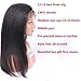 SMHair Human Hair Lace Front Wigs Kinky Straight Brazilian Virgin Wigs for Black Women Human Hair Baby Hair with Pre Plucked Hairline 24inch