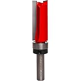Freud 50-101 1/2-Inch Diameter Top Bearing Flush Trim Router Bit with 1/4-Inch Shank, Multi