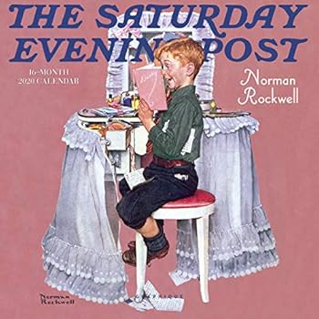 Graphique Saturday Evening Post Mini Calendar - 16-Month 2020 Calendar, 7