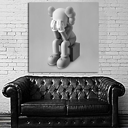 SDK mural #12 Poster Mural Kaws 40x40 inch (100x100 cm) on Adhesive Vinyl