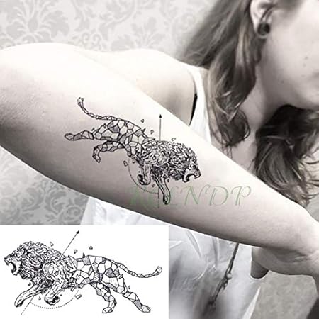 Ljmljm 6pcs étanche Autocollant De Tatouage Animal Oiseau