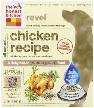 Hnst Kitch Hk Revel Chkn/Wg Dog Fd 2 Lb (Pack Of 6)