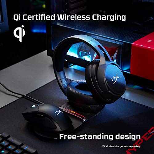 HyperX Cloud Flight S Wireless Gaming Headset & QuadCast USB Condenser Gaming Microphone