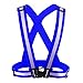 Reflective Vest for High Visibility All Day and Night with Emergency Identification Label. For Adults and Kids (Blue)