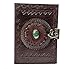 Mangalmurti handicrafts Writing Notebook - Antique Handmade Leather Bound Daily Notepad for Men & Women Unlined Paper Medium 7 x 5 Inches, Best Gift for Art Sketchbook,Travel Diary (Brown)