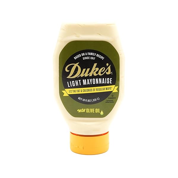 DUKE’S LIGHT MAYONNAISE WITH OLIVE OIL BLEND –...