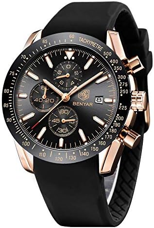 CEYADG Men's Watches BENAYR Casual Chronograph Analog Quartz