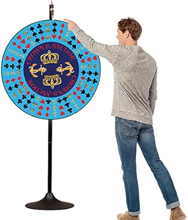 36 Inch Crown Anchor Prize Wheel With Extension Base Layout Amazon Ca Toys Games