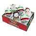 Shiny Brite Holiday Splendor Rounds and Figures - Set of Six
