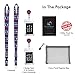 2-Pack Cruise Lanyard & Waterproof ID Key Card Holder Clip. Matching Retractable Badge Reel. Bonus Travel Organizer Bag. Cruise Essential Accessories Must Haves. Blue & Red Anchor Helm