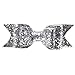 Bluelans Girls Boutique Hair Clips Barrettes Hair Accessories Glitter Hair Bows Hair Pins for Girls Teens - Rose Gold