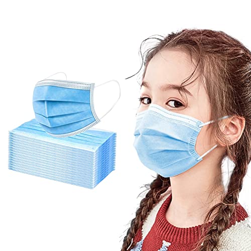 50/100Pcs Kids Face Mask Disposable 3 Ply Safety Face Maskwith