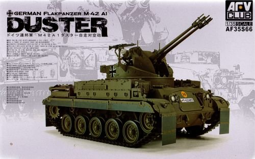 AFV35S66 1:35 AFV Club German Flakpanzer M42A1 Duster MODEL KIT
