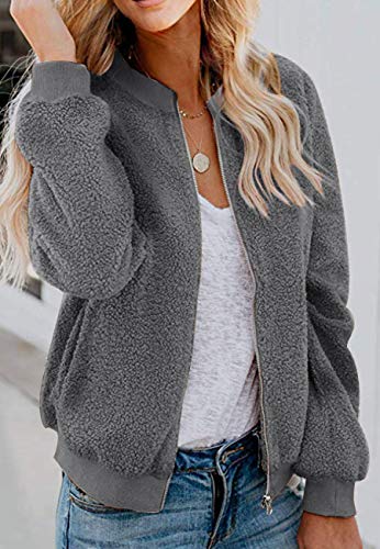 1 MIROL+Womens+Sherpa+Fleece+Pockets