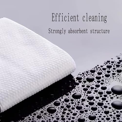 Nalacal 6Pcs Disposable White Cotton Bath Towels, Large Shower Towels In Single-Use Hygienic For Travel